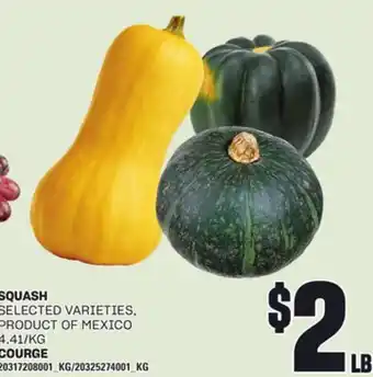 Independent City Market SQUASH offer