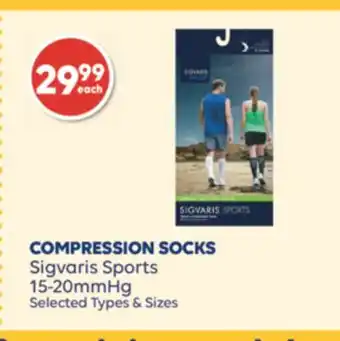 Wellwise by Shoppers COMPRESSION SOCKS Sigvaris Sports offer