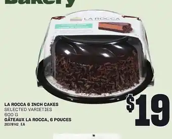 Independent City Market LA ROCCA 6 INCH CAKES, 600 G offer