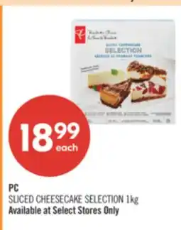Shoppers Drug Mart PC SLICED CHEESECAKE SELECTION offer