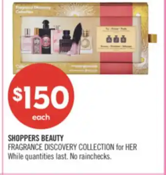Shoppers Drug Mart SHOPPERS BEAUTY Fragrance Discovery Collection for Her offer