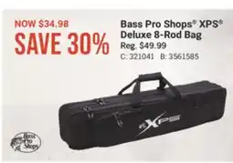 Cabela's Bass Pro Shops XPS Deluxe 8-Rod Bag offer