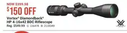 Cabela's Vortex Diamondback HP 4-16x42 BDC Riflescope offer