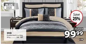 JYSK ERIK 8-piece bed-in-a-bag offer