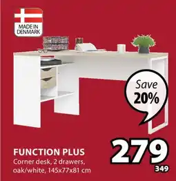 JYSK FUNCTION PLUS Corner desk offer