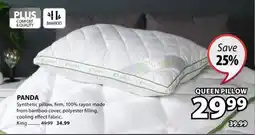 JYSK PANDA Synthetic pillow Firm offer