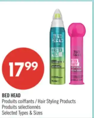 Pharmaprix BED HEAD Hair Styling Products offer