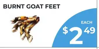 Food World Supermarket BURNT GOAT FEET offer