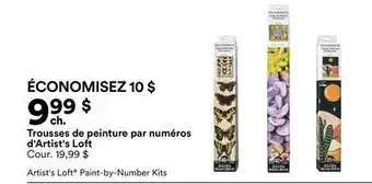 Michaels Trousses de peinture par numéros d'Artist's Loft offer