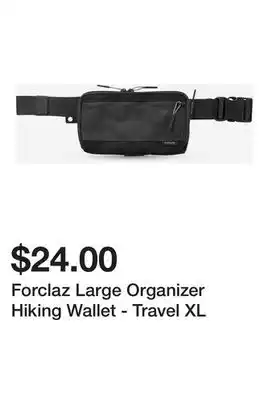 Decathlon Forclaz Large Organizer Hiking Wallet - Travel XL offer