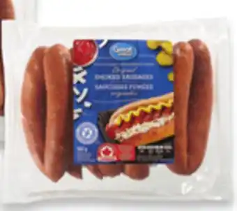 Walmart Great Value Smoked Sausages offer