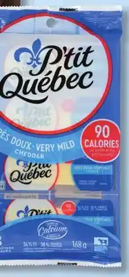 IGA P'TIT QUÉBEC CHEESE SNACKS offer