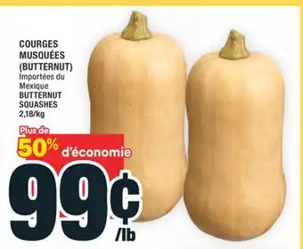 Super C COURGES MUSQUÉES (BUTTERNUT) | BUTTERNUT SQUASHES offer