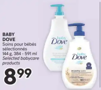 Brunet BABY DOVE Soins pour bébés sélectionnés offer