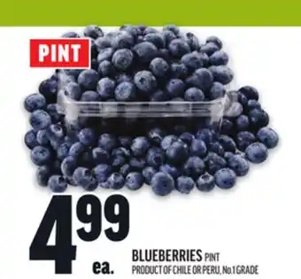 Metro BLUEBERRIES PINT offer