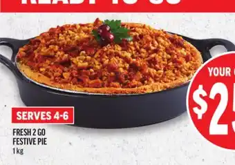 Metro FRESH GO FESTIVE PIE offer