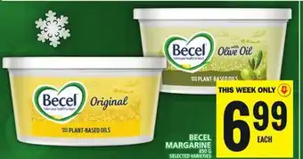 Food Basics BECEL MARGARINE offer