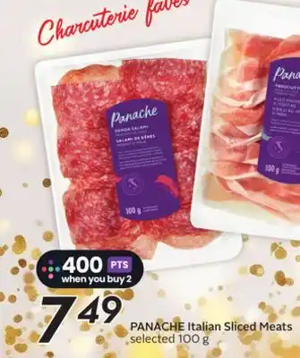 Sobeys PANACHE Italian Sliced Meats offer