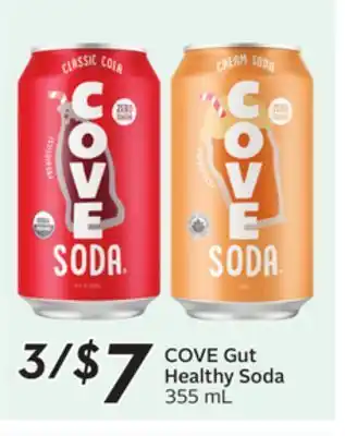 Sobeys COVE Gut Healthy Soda offer