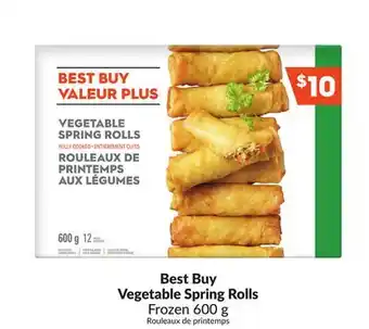 FreshCo Best Buy Vegetable Spring Rolls Frozen 600 g offer