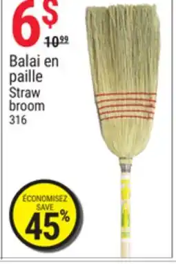 Rossy Straw broom offer