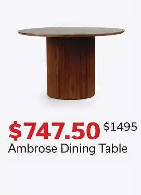 Dot Furniture Ambrose Dining Table offer