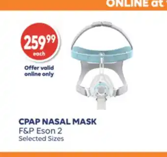 Wellwise by Shoppers CPAP NASAL MASK offer