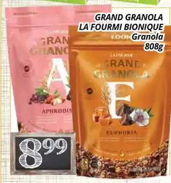 Supermarché PA GRAND GRANOLA LA FOURMI BIONIQUE | Granola offer