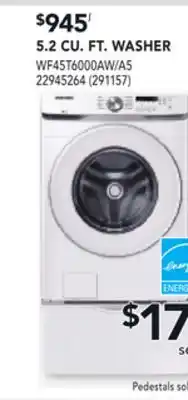 RONA 5.2 CU. FT. WASHER offer