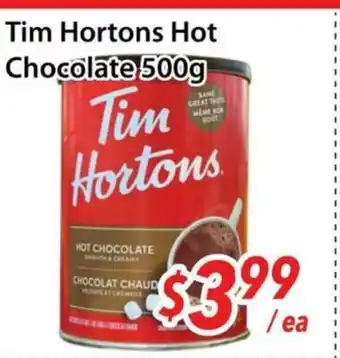 Bestco Food Mart Tim Hortons Hot Chocolate offer