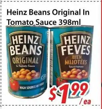 Bestco Food Mart Heinz Beans Original In Tomato Sauce offer