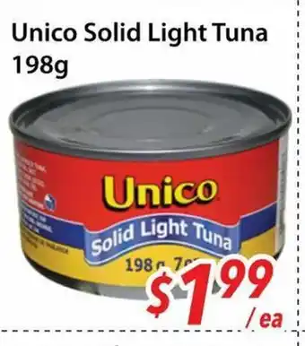 Bestco Food Mart Unico Solid Light Tuna offer