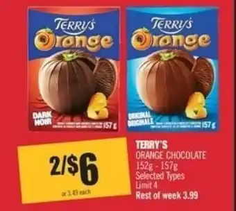Shoppers Drug Mart Terry's offer