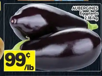 Supermarché PA AUBERGINES | Eggplants offer