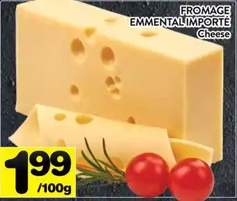 Supermarché PA FROMAGE EMMENTAL IMPORTÉ | Cheese offer