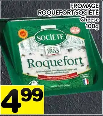 Supermarché PA FROMAGE ROQUEFORT SOCIÉTÉ | Cheese offer