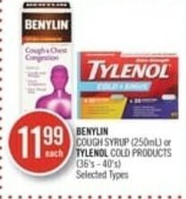 Shoppers Drug Mart Benylin offer