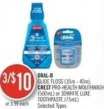 Shoppers Drug Mart Oral-b offer