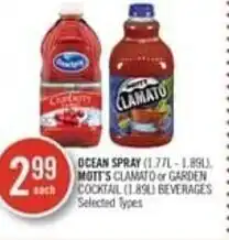 Shoppers Drug Mart Ocean spray offer