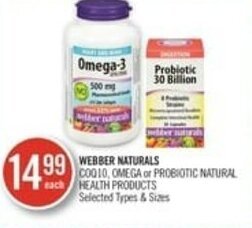 Shoppers Drug Mart Webber naturals offer