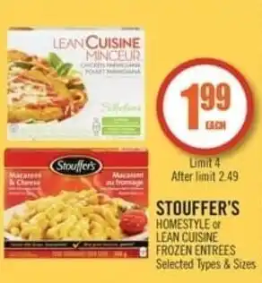 Shoppers Drug Mart Stouffer's offer