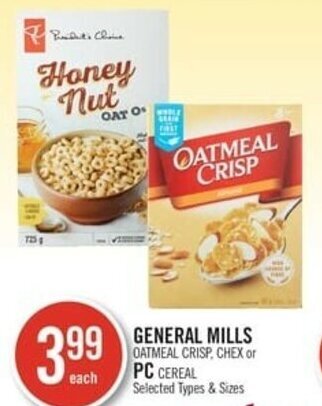 Shoppers Drug Mart General mills offer