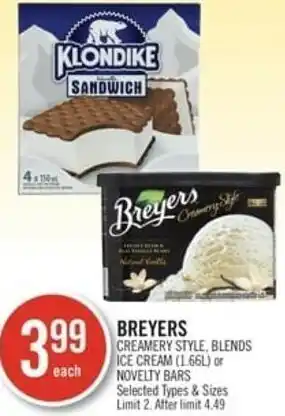 Shoppers Drug Mart Breyers offer