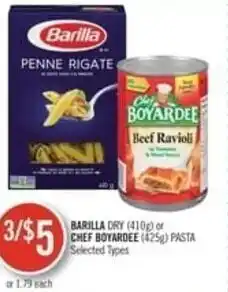 Shoppers Drug Mart Barilla offer