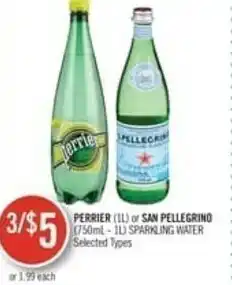 Shoppers Drug Mart Perrier offer