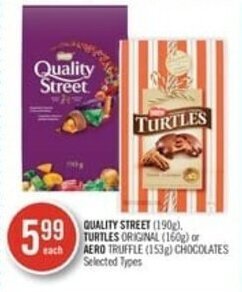 Shoppers Drug Mart Quality street offer