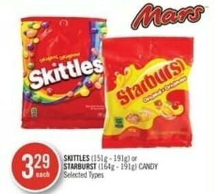 Shoppers Drug Mart Skittles offer