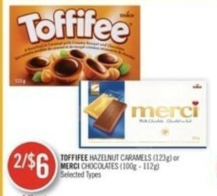 Shoppers Drug Mart Toffifee offer