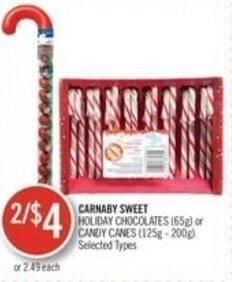 Shoppers Drug Mart Carnaby sweet offer