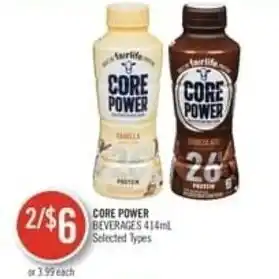Shoppers Drug Mart Core power offer